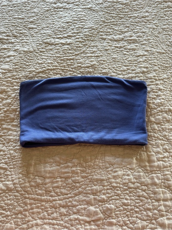Imbodhi Other - Imbodhi Harbor Blue Ribbed Bandeau